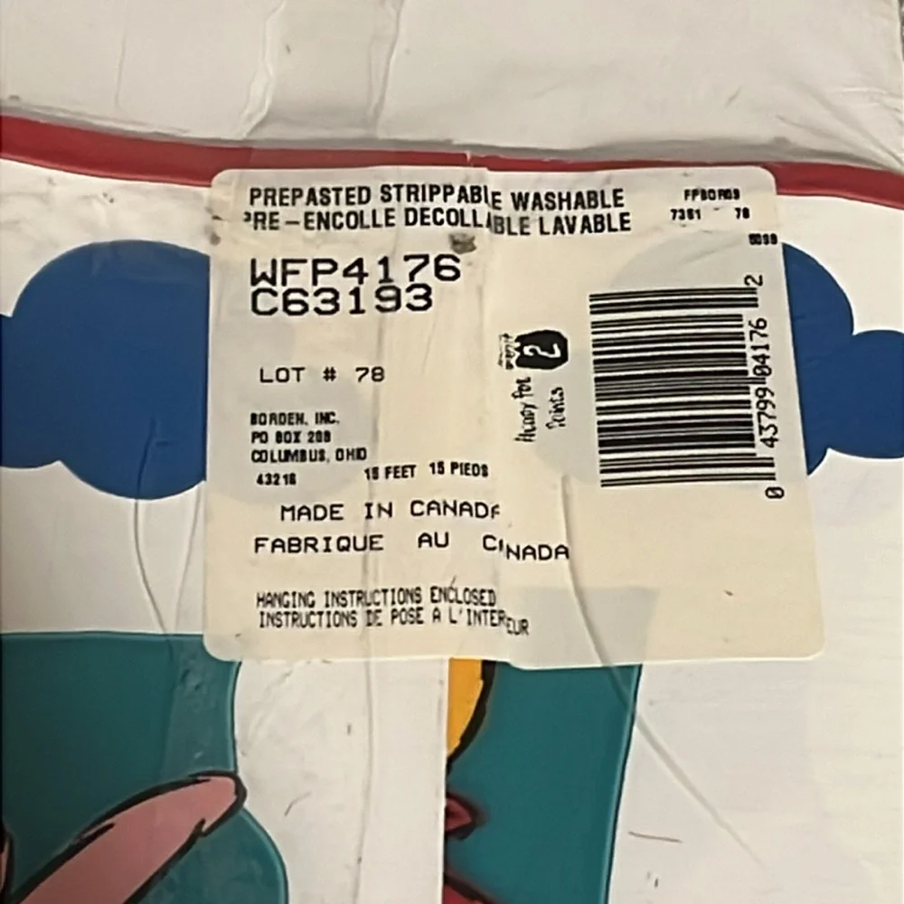 2 Packs Vintage Winnie the Pooh 1990’s Wall Border by Borden